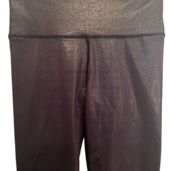 Aerie Off-line Purple Leggings with Wide Waistband - Picture 1 of 8